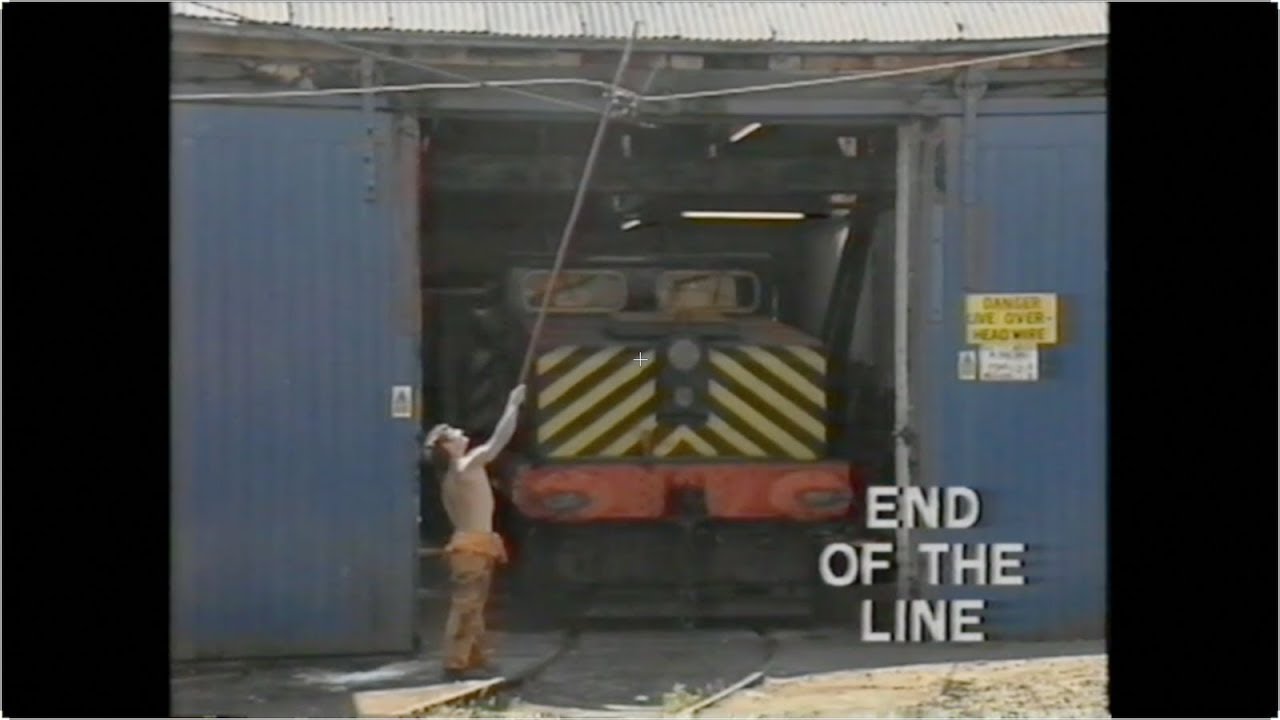 'END OF THE LINE' Harton Electric Coal Railway by British Coal Television