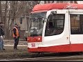 В Самаре трамвай сошел с рельсов на Ново-Садовой