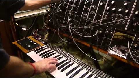 Modular & Minimoog Combination Demo