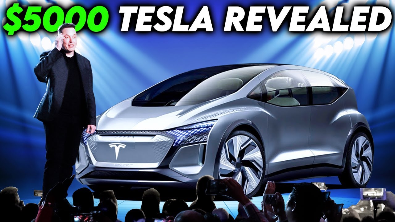 Elon Musk JUST REVEALED The INSANE NEW $5000 Tesla Car! - YouTube