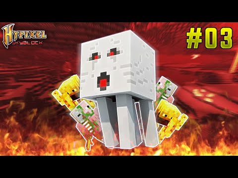 Going In The Nether | Hypixel Stranded Skyblock [EP. 3]
