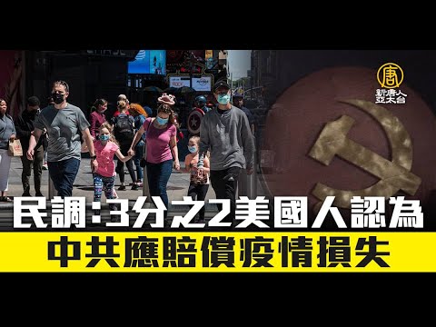 民调：23美国人认为中共应赔偿疫情损失