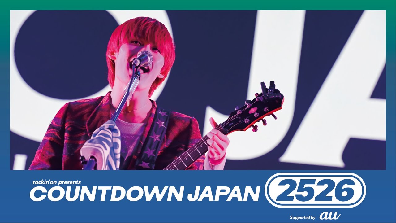 ファジーデイズ「この恋の名前は知らない」【COUNTDOWN JAPAN 25/26】