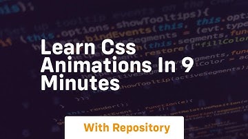 learn css animations in 9 minutes