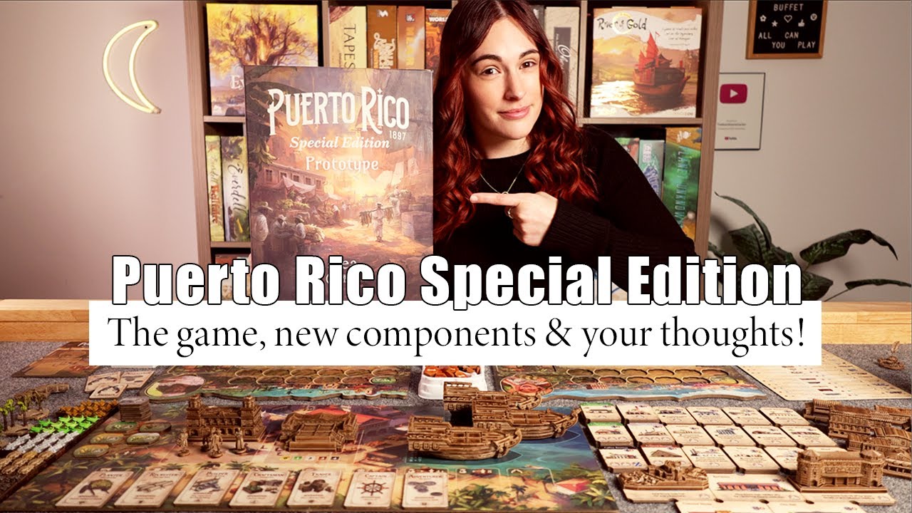 An In Depth Look At Puerto Rico 1897 Special Edition! | The game, new components & your thoughts!