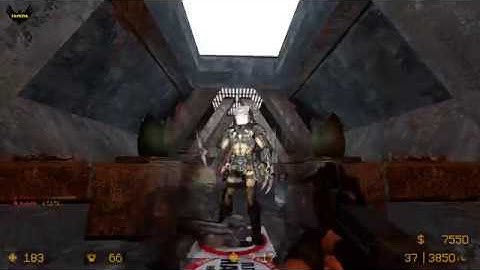 ZOMBIE ESCAPE MOD ON COUNTER-STRIKE: SOURCE, MAP: ZE_alien_vs_predator, LEVEL 2, CSS