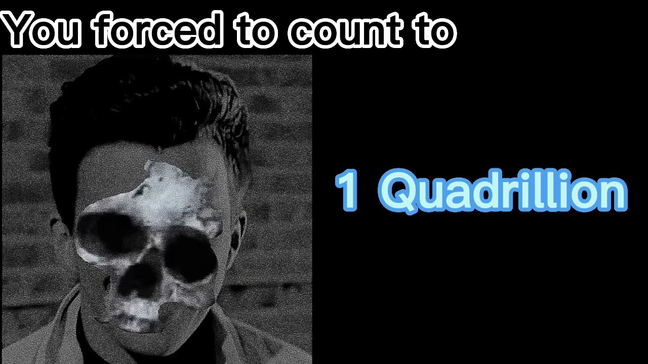 Rick Astley Becoming Uncanny 50 phases - You forced to count to