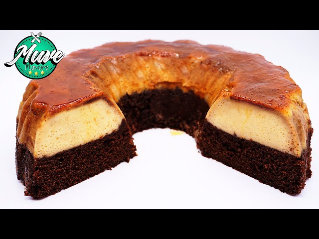 Chocoflan, pastel imposible o pastel diplomático - Pizca de Sabor