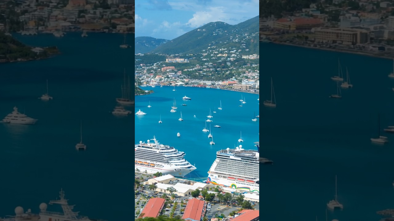 Stunning Cruise Ships & Yachts in Tropical Waters 🌴🚢 