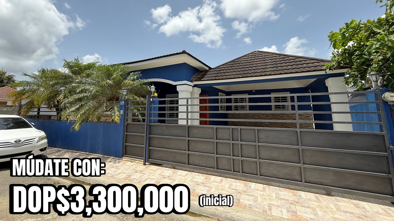 EXCELENTE CASA EN VENTA EN SANTIAGO DE LOS CABALLEROS | Excelente precio 🤩