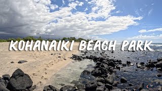 Kohanaiki Beach Park on the Big Island of Hawaii