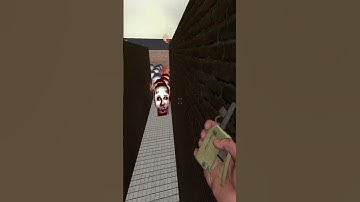Clown And Evil Selene Delgado Nextbot Chasing In Big Maze #gmod