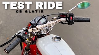 Test ride cb glatik 200cc kendal || BADAS GARAGE