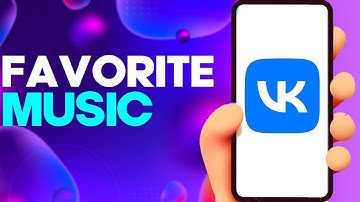 How to Find Favorite Music Settings on vk app on Android and iphone IOS