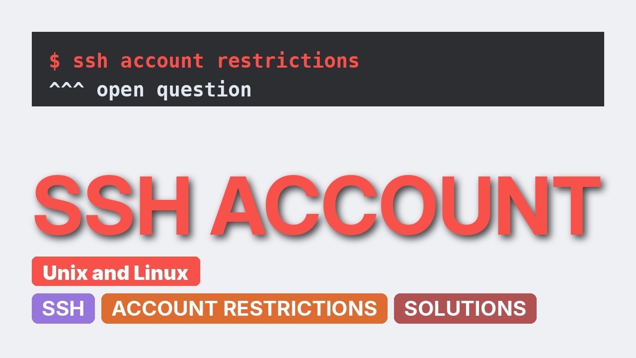 Adding a user who can only execute scripts remotely (3 Solutions ...