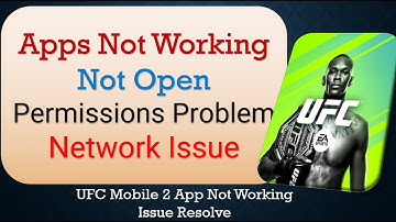 How To Fix Unfortunately, UFC Mobile 2 App has stopped | Keeps Crashing Problem in Android