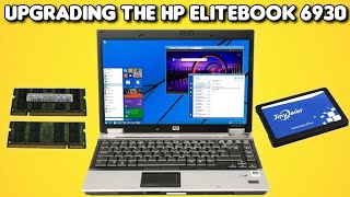 HP EliteBook 6930p SSD and RAM UPGRADE 2022