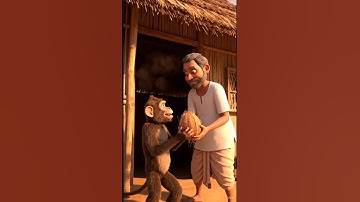 “Genius Monkey vs Coconut: The Funniest Discovery Ever!”#ai #shorts #funny