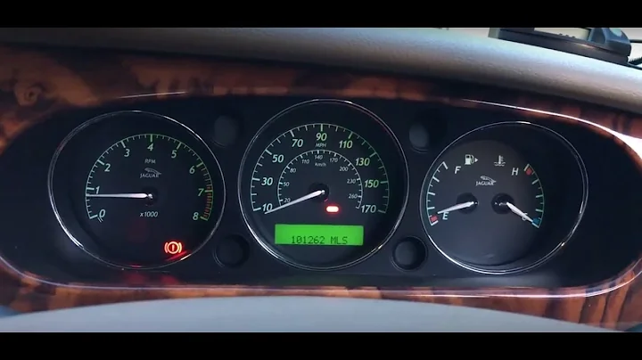 Jaguar XJ8 3.6 V8 Acceleration Test