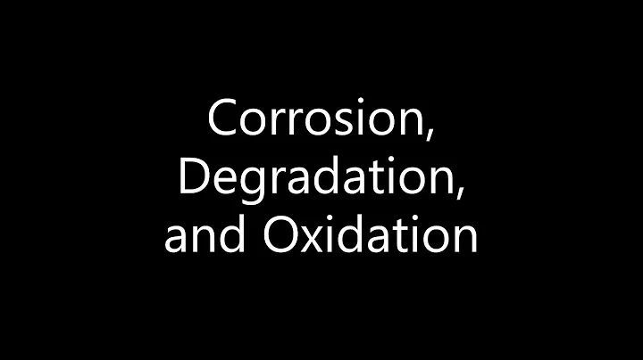 Materials Science - Corrosion, Degradation, and Oxidation - DayDayNews