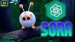 OpenAI Sora: Unseen & New Videos with Prompts |  4K