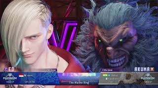 SF6 ▰ Akuma Ranked Match (Modern Controls) ▰ High Level Gameplay #sf6 #sf6akuma