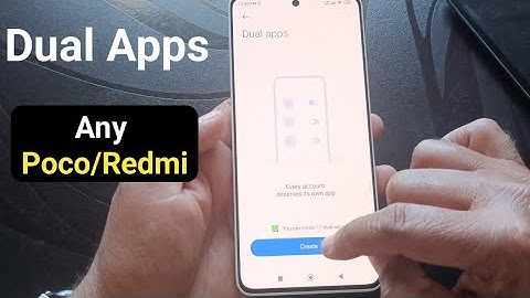 dual apps enable any poco redmi | dual apps not showing | use dual app