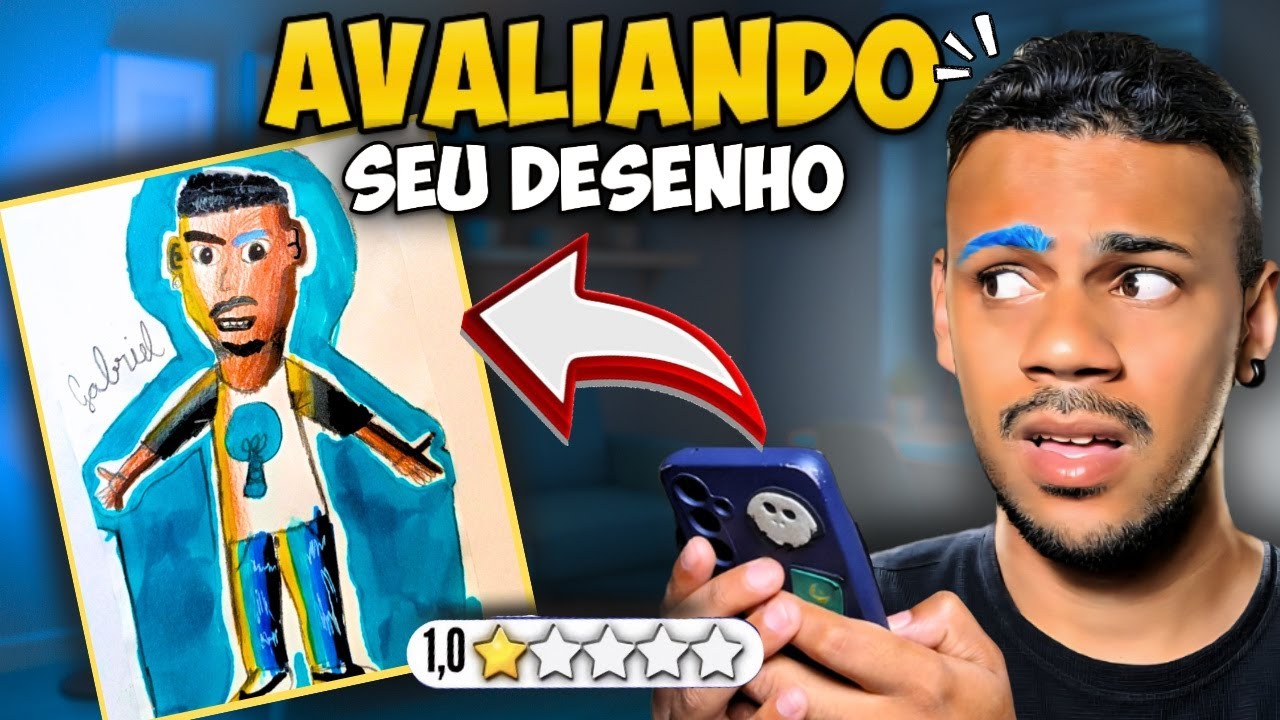 REAGINDO AOS DESENHOS DOS INSCRITOS - Alleno Crafts #9