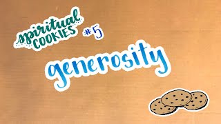 Spiritual Cookies #5: Generosity - Baha'i Children's Classes Grade 1, Lesson 5