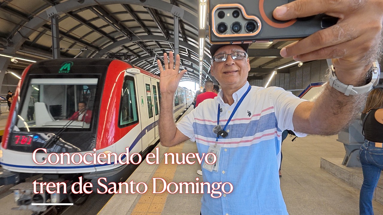 Recorriendo la nueva Línea del metro de Santo Domingo gratis