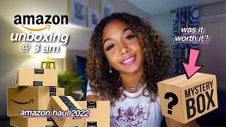 unboxing the random stuff i bought online *at 3 am* | Amazon Haul 2022 | LexiVee