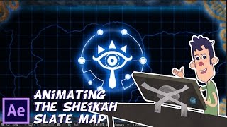 Animating the Sheikah Slate Map in After Effects- Platanoz Tutorial