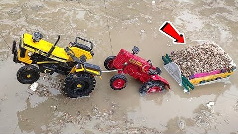 Diy Tractor Stuck In Mud Mini Science Project ‎@Anshdeep Experiment  ‎@KeepVilla  ‎@Mini Creator ||