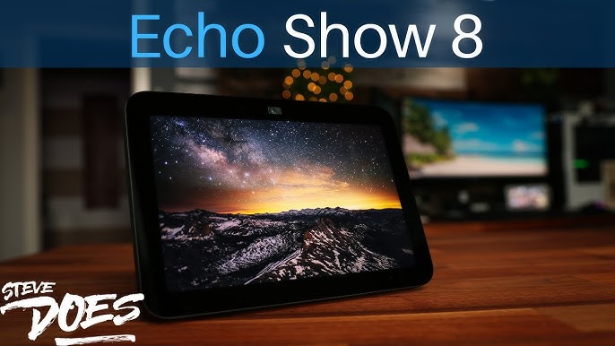 Echo Show 8 (3rd Gen 2023 Release) - Glacier White