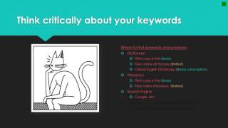 ENG W231 - Keywords