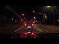 Night driving in Moscow area | Ночная дорога в Москве и области