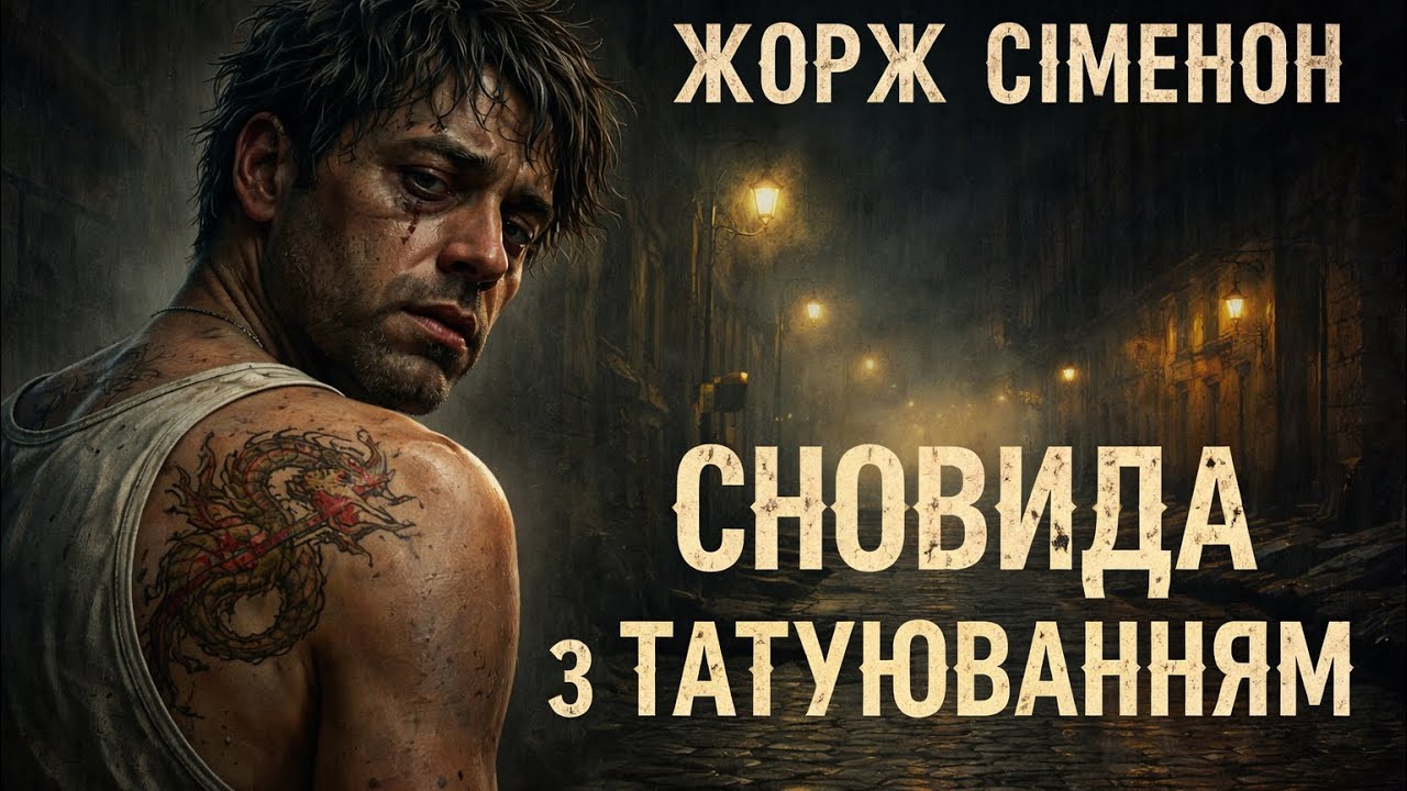 Жорж Сіменон- Сновида з татуюванням #аудіокнигаукраїнською #horror #драма #детективнаісторія 