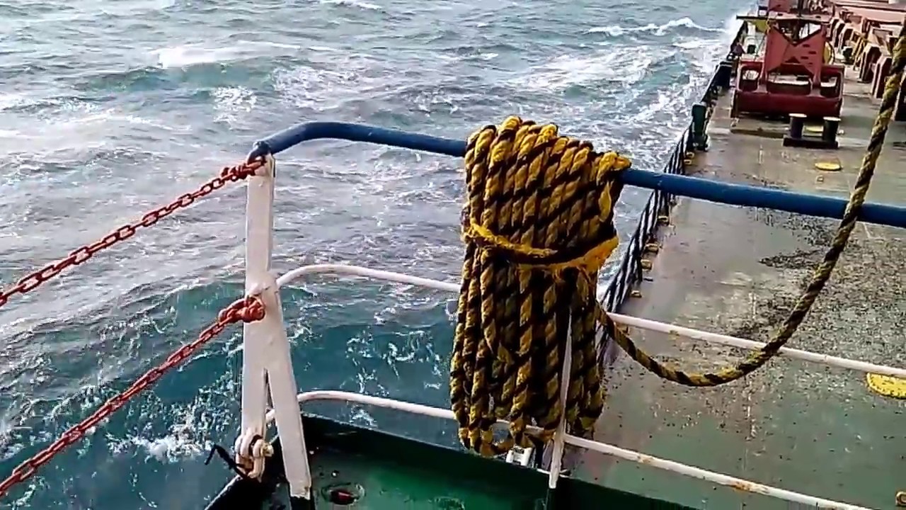 Ship In Rough Weather YouTube