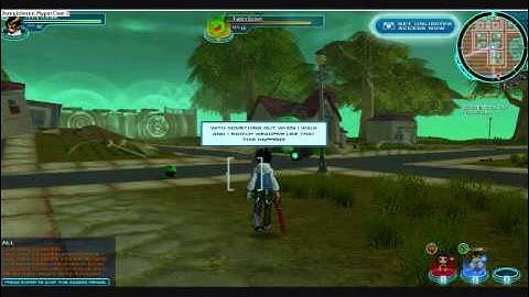 Fusionfall weird glitch.