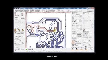 EdiCAD - import PCB gerber file and export G code for milling and engraving