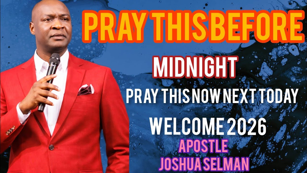 12TH MARCH 2026:Apostle Joshua Selman Prayer Session 2026 | Morning And Midnight Breakthrough Prayer
