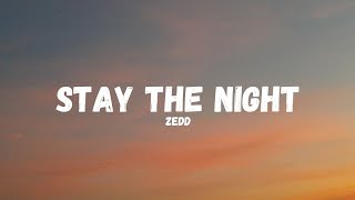 zedd - Stay the night ft. hailey williams of paramores 🎵