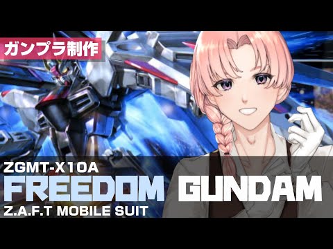 🔴【雑談/ガンプラ制作】フリーダムガンダムつくる【日辻八重/新人Vtuber配信中】