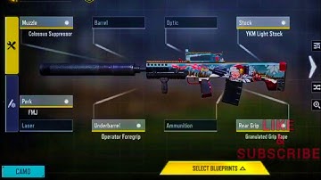 Oden 2 Shot best attachments for oden in CODM | Best BR & MP Build 2025 🔥#codmobile 