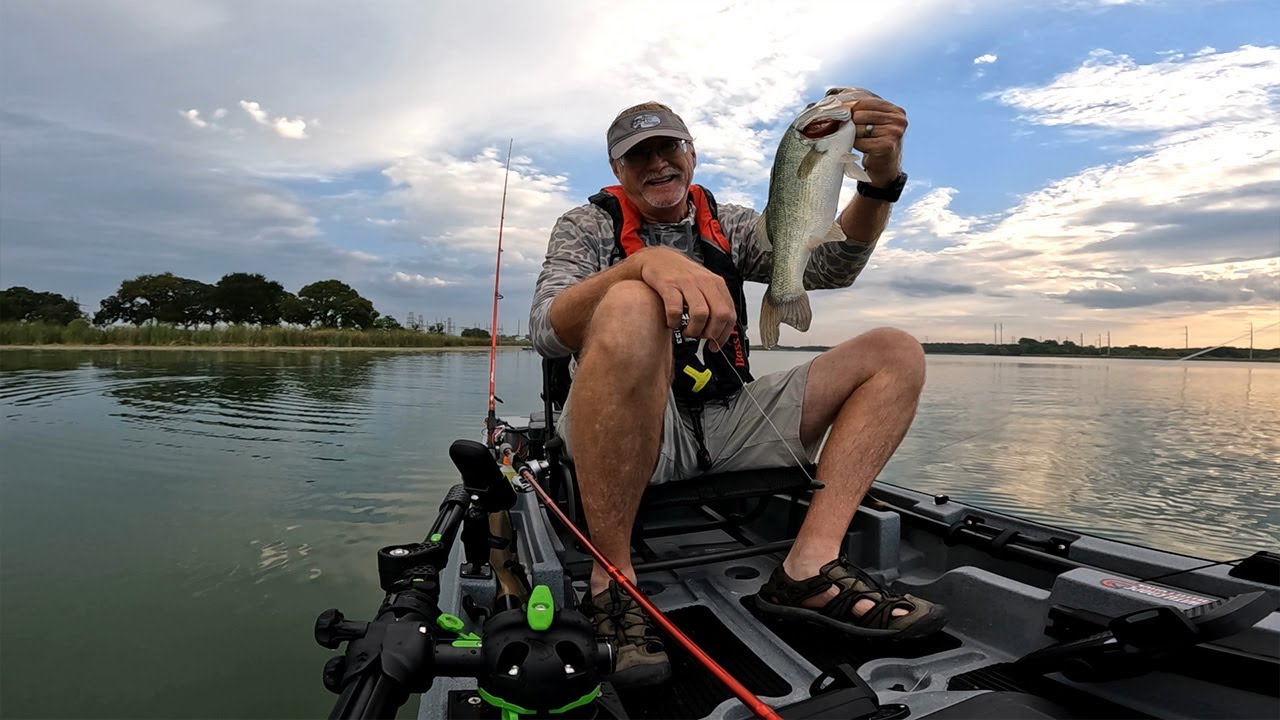 Рыбалка с каяка на ранчо Valley Lake