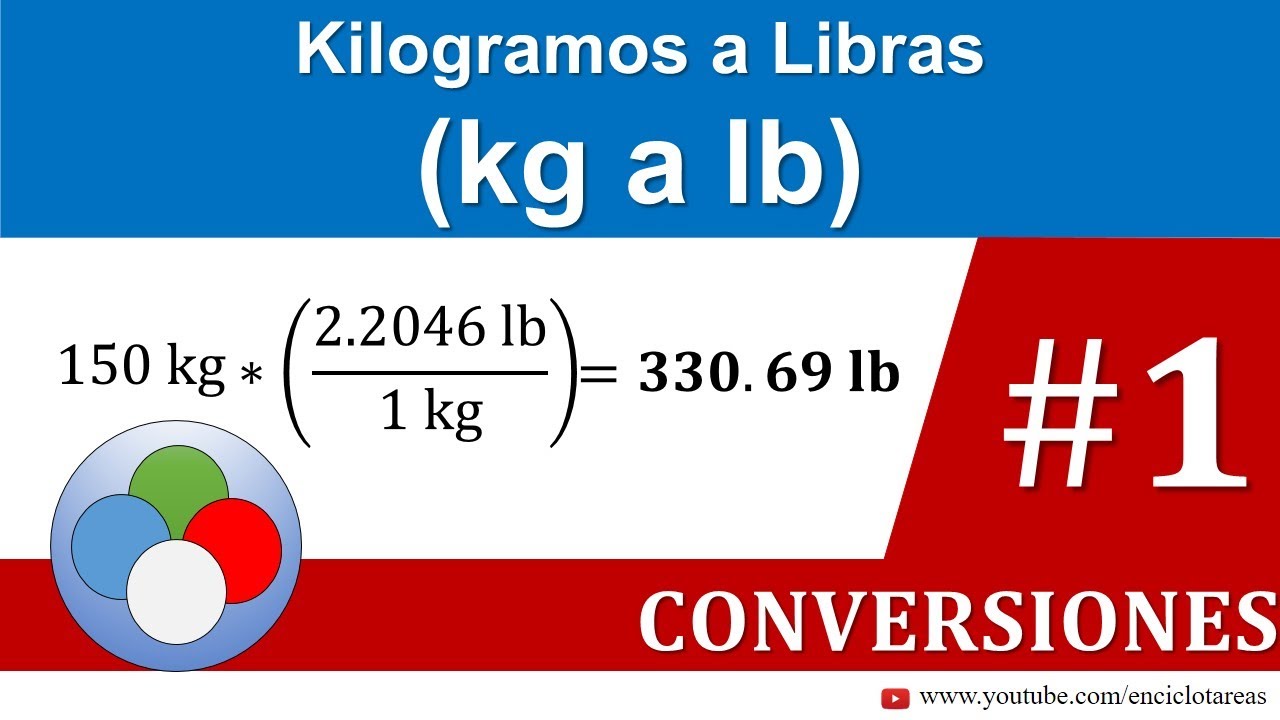 Kilogramos a Libras (kg a lb) YouTube