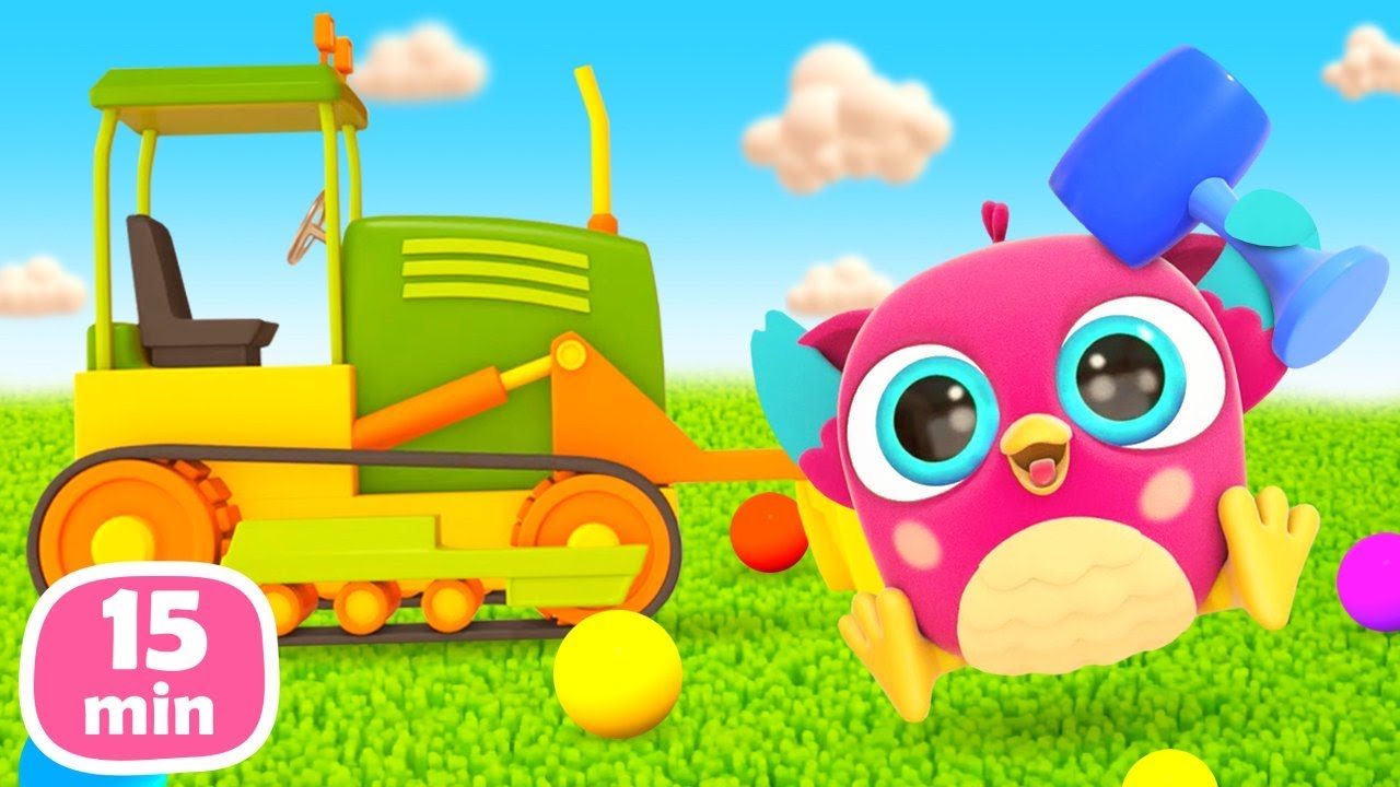 Zeichentrick-Sammlung mit HopHop und TockTock 🐣 HopHop die Eule Cartoon