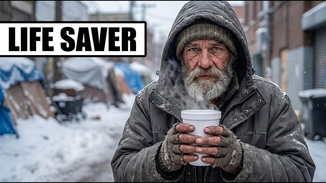 How Homeless People Warm Up After Freezing Nights