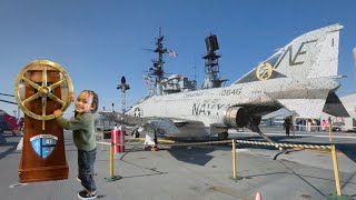 TOOK MY FAMILY ON A TRIP DOWN MEMORY LANE ONBOARD CVN-41!!