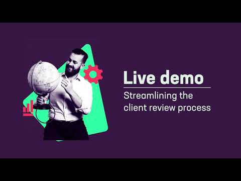 Live demo: Streamlining the client review process